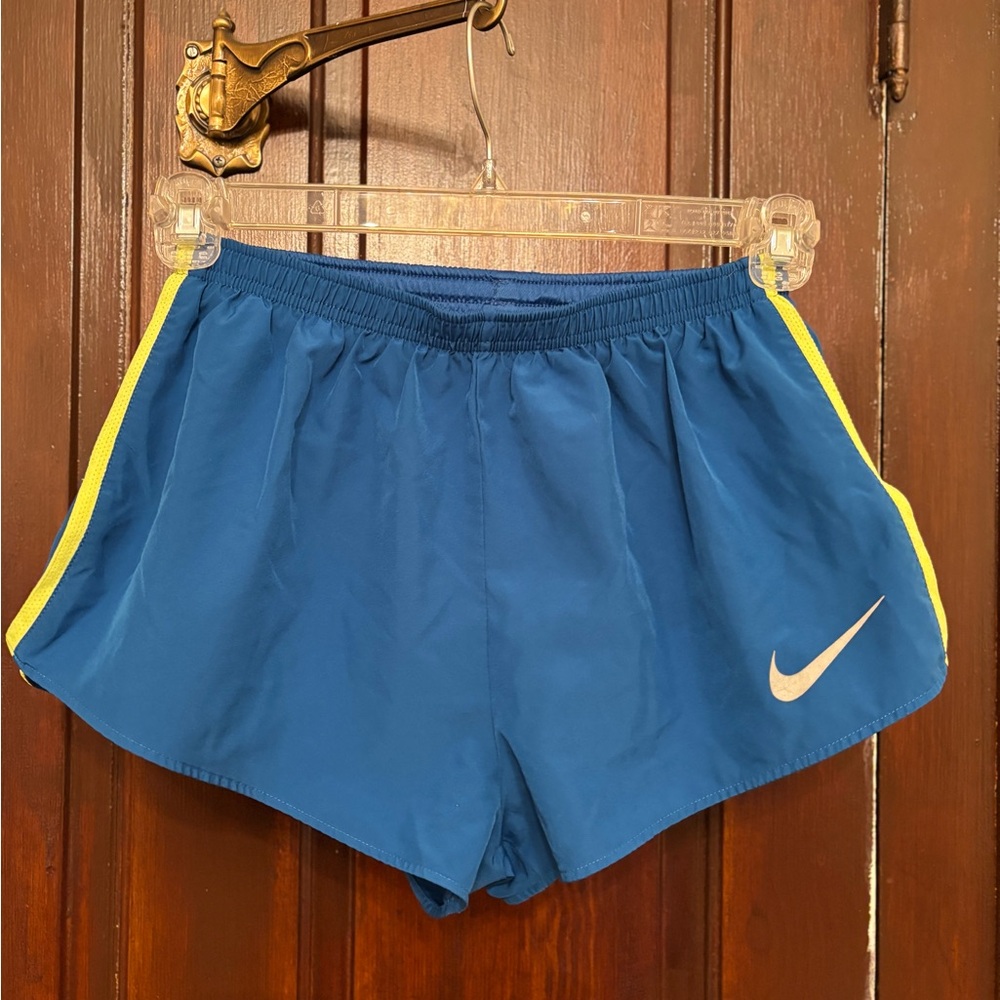 Blue Nike Running Shorts